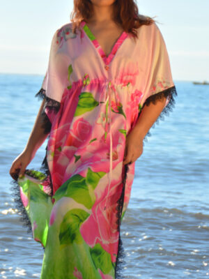 Kaftan Puralia Rose Verte