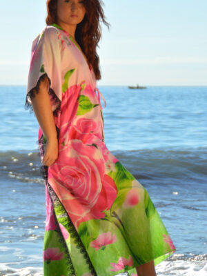 Kaftan Puralia Rose Verte