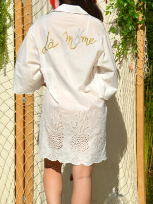 Chemise Ananas broderie anglaise