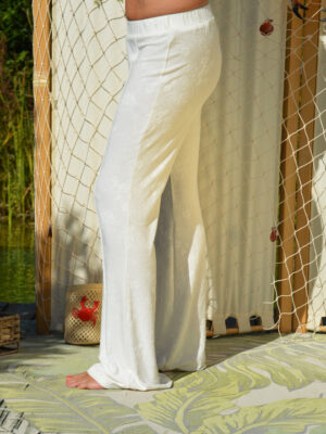 Pantalon Dorf Maille blanc