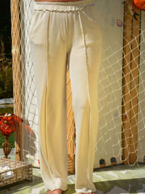 Pantalon Mallerie  irisé doré