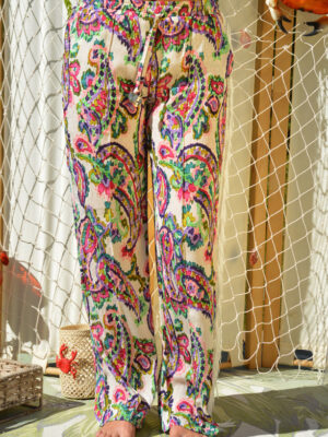 Pantalon Mallerie soie cashmere