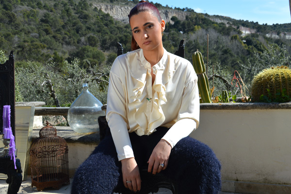 Blouse Reine Ivoire