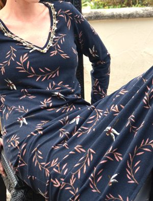 Robe Longue Chris Libellules