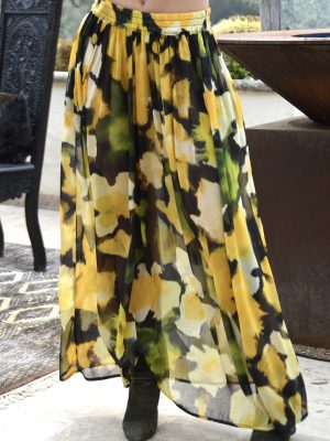 Jupe Pure Jaune et noire