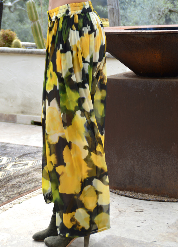 Jupe Pure Jaune et noire