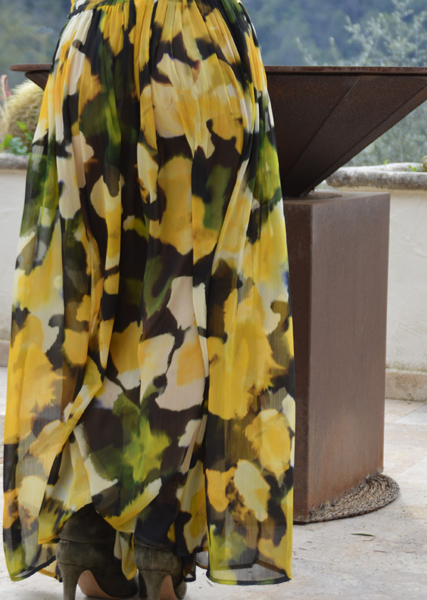 Jupe Pure Jaune et noire