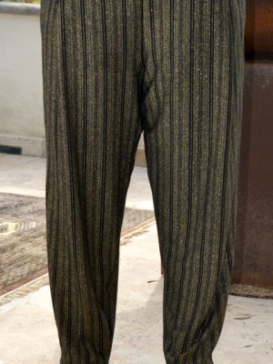 Pantalon Zouavy Noir et Or