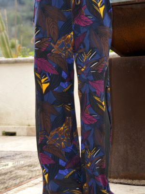 Pantalon Mosk Branche bleu marine