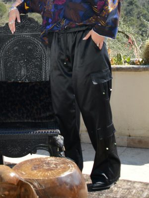 Pantalon Cargot Noir